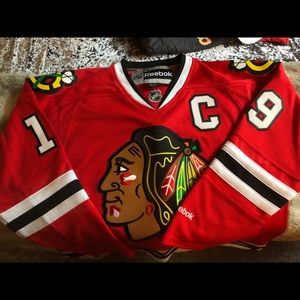 Reebok Jonathon Toews Chicago Blackhawks Jersey